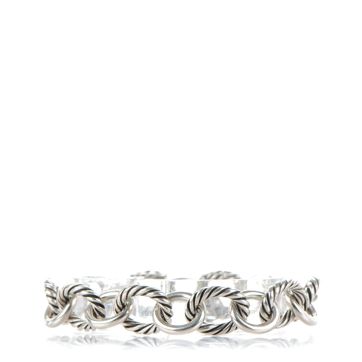 Sterling Silver 12mm Large Oval Link Bracelet