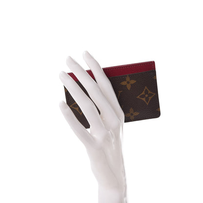 Louis Vuitton Monogram Card Holder Fuchsia 2 of 7