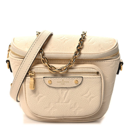 Louis Vuitton Empreinte Mini Bumbag Cream 1 of 10