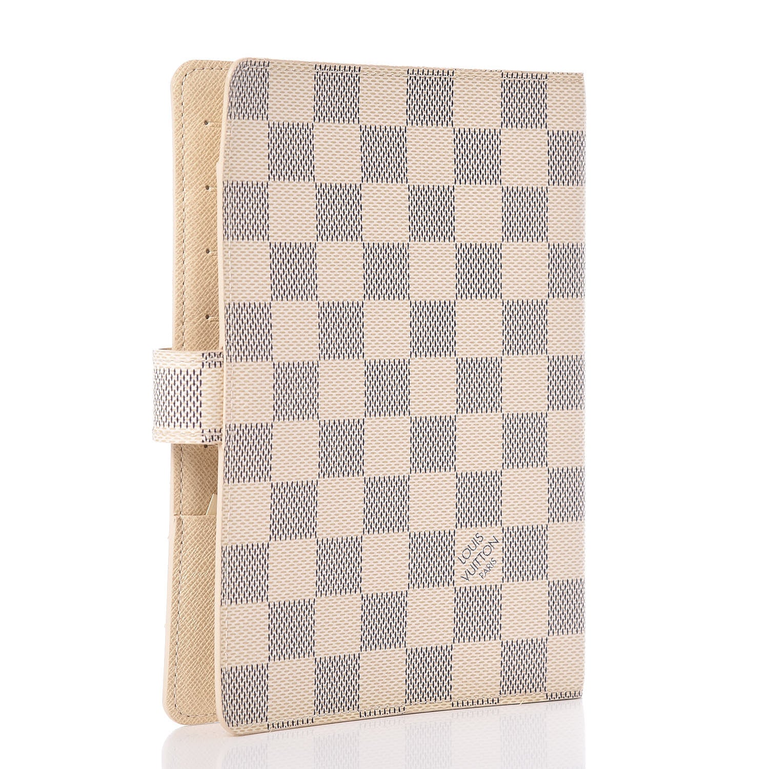 Louis Vuitton Damier Azur Medium Ring Agenda Cover 3 of 8