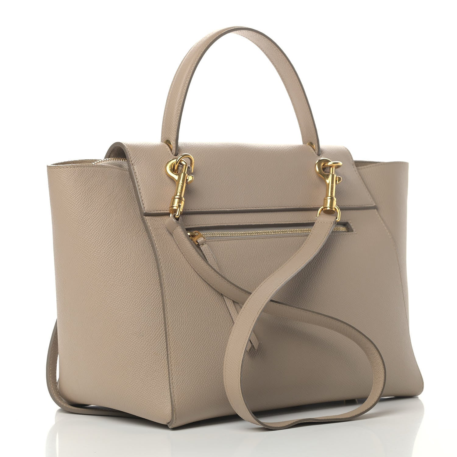Celine Grained Calfskin Mini Belt Bag Light Taupe 2 of 11