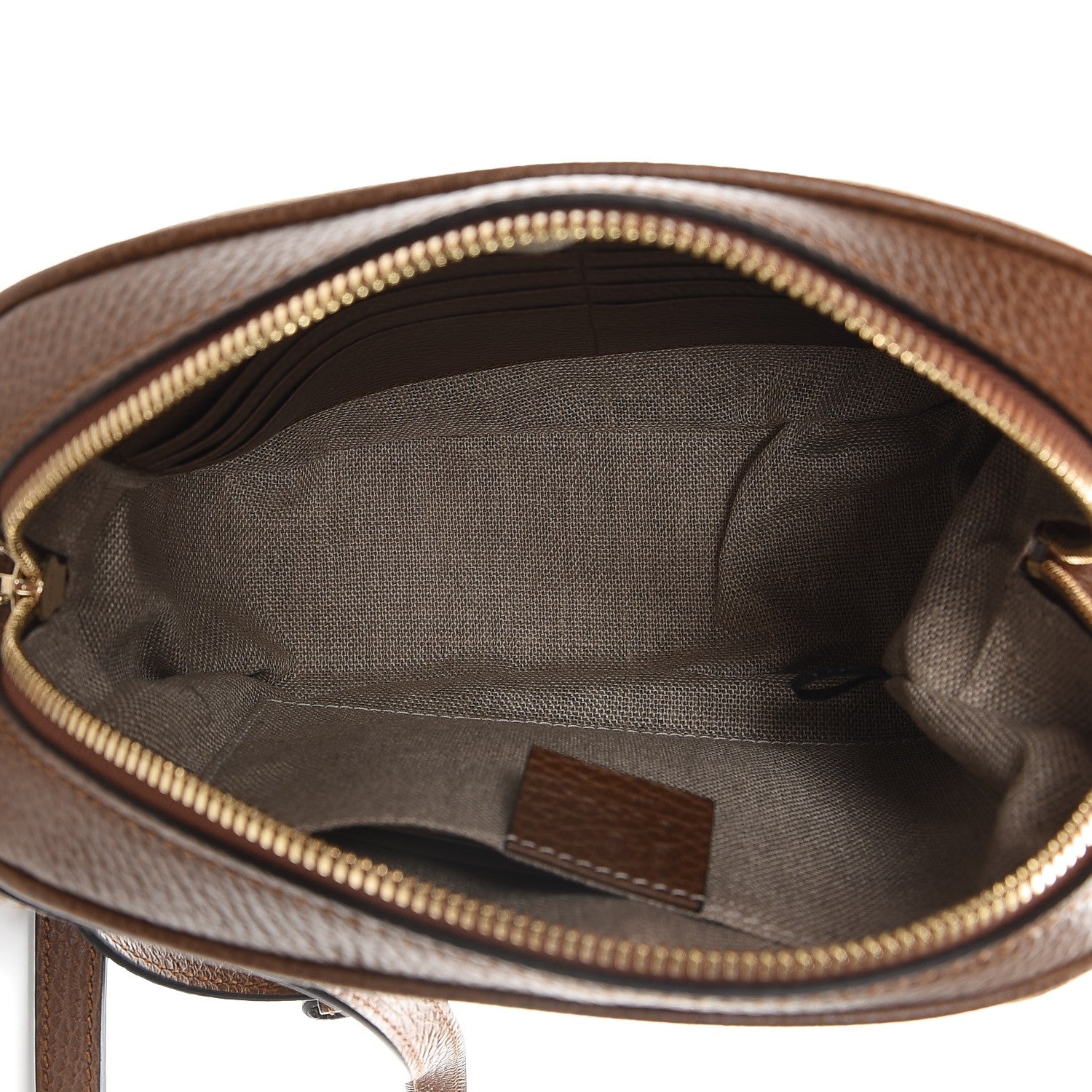 Gucci Monogram Mini Bree Messenger Bag Beige Tabacco 5 of 7