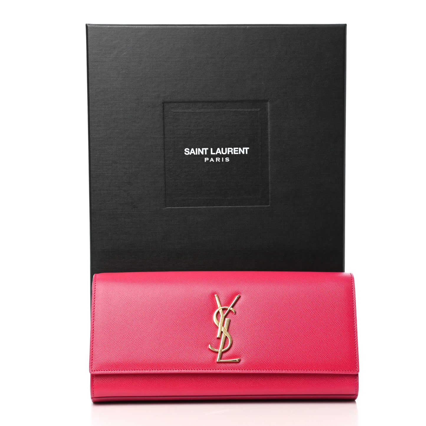 Grain De Poudre Classic Monogram Cassandre Clutch Lipstick Fuchsia