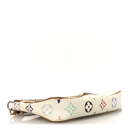 Louis Vuitton Monogram Multicolor Pochette Accessories White 4 of 14