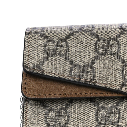 Gucci GG Supreme Monogram Super Mini Dionysus Shoulder Bag Taupe 10 of 10
