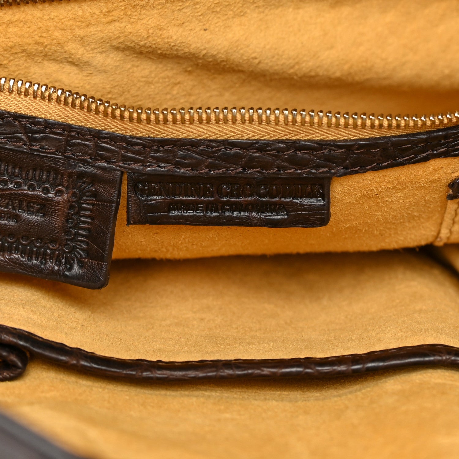 Nancy Gonzalez Crocodile Tote Brown 7 of 15