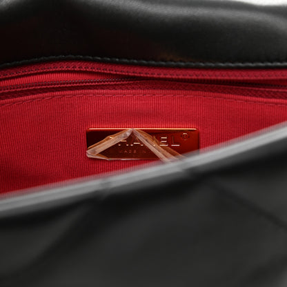 Chanel Lambskin Quilted Medium Chanel 19 Flap Black 6 of 10