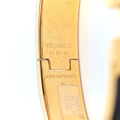 Hermes Enamel Narrow Clic Clac H Bracelet PM Black 3 of 3