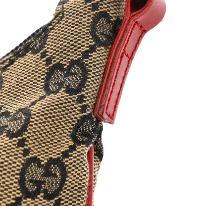 Gucci Monogram Pochette Black Red 15 of 15