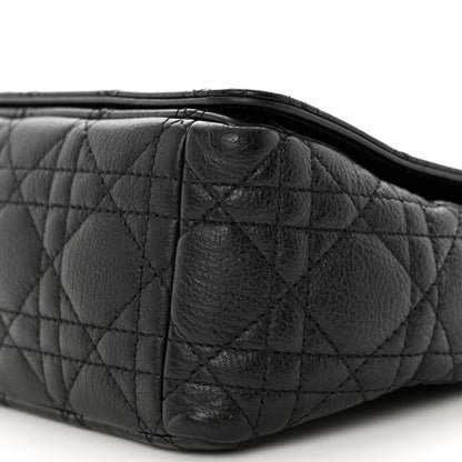 Christian Dior Calfskin Cannage Medium Caro Bag Black 10 of 21