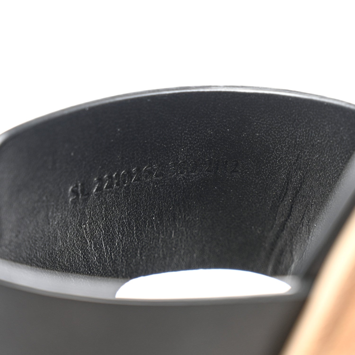 Hermes Calfskin Cork Eze 30 Sandals 38 Black 8 of 9