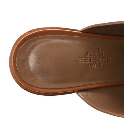 Hermes Calfskin Right Mules 36 Palissandre 8 of 9