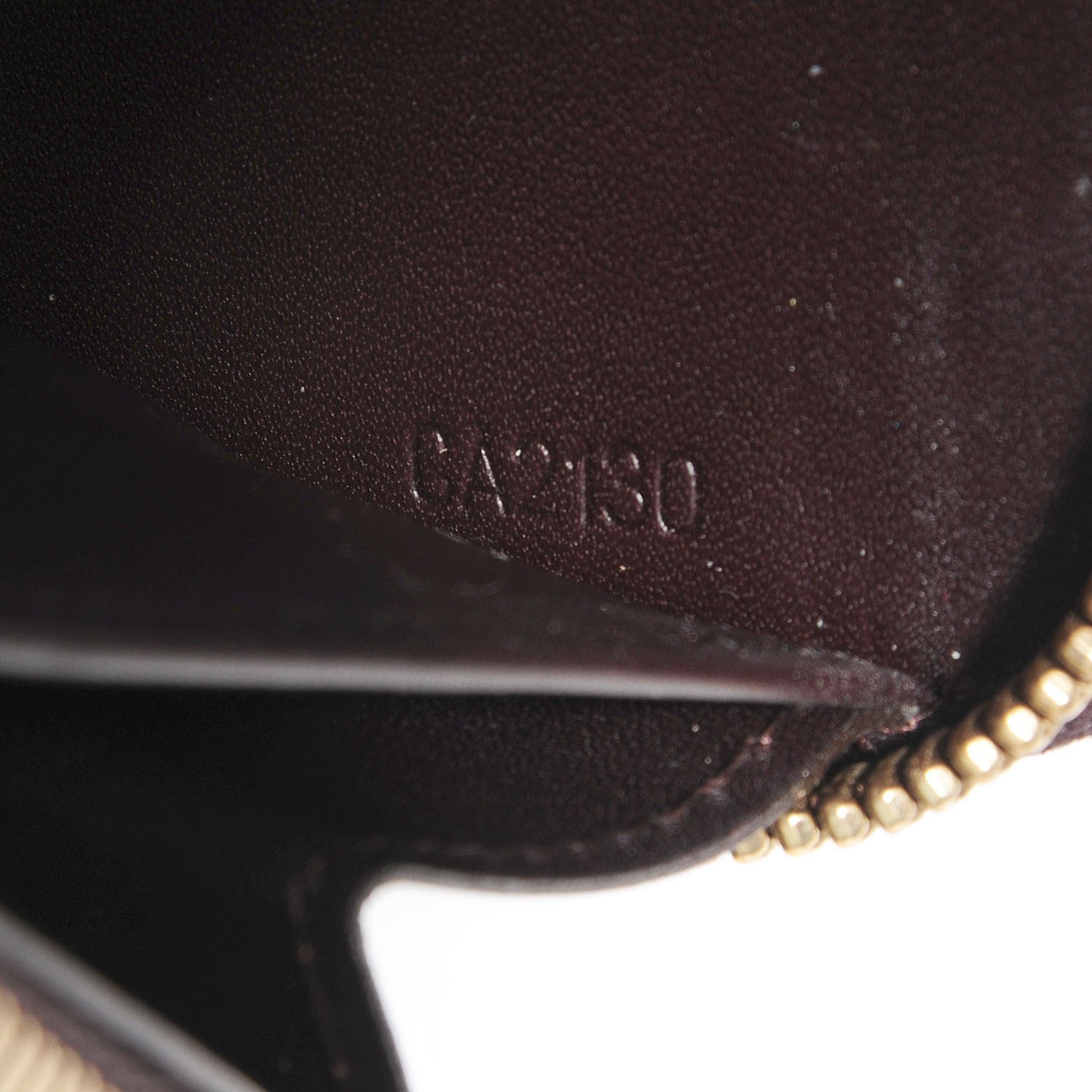 Louis Vuitton Vernis Zippy Wallet Amarante 7 of 7
