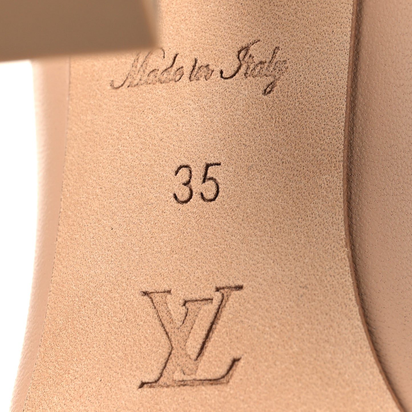 Lambskin Sparkle Pumps 35 Nude