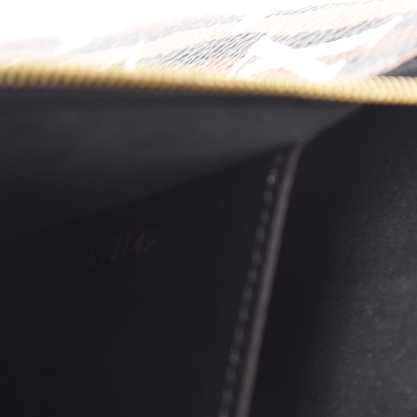 Monogram Giant Jungle Pochette Double Zip Black
