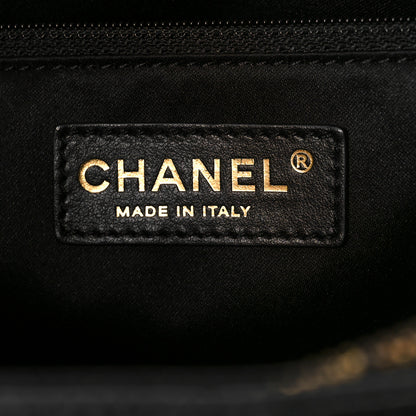 Chanel Caviar Quilted Grand Shopping Tote GST Black 6 of 10