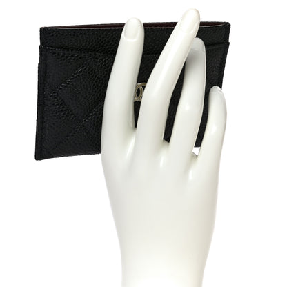 Chanel Caviar Quilted Card Holder Black 2 of 12