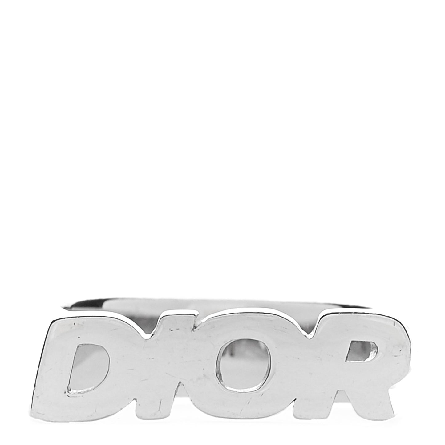 Sterling Silver Logo Ring M