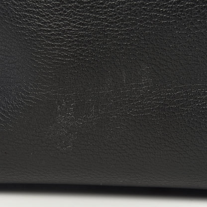MCM Grained Calfskin Large Reversible Wandel Tote Black 16 of 19