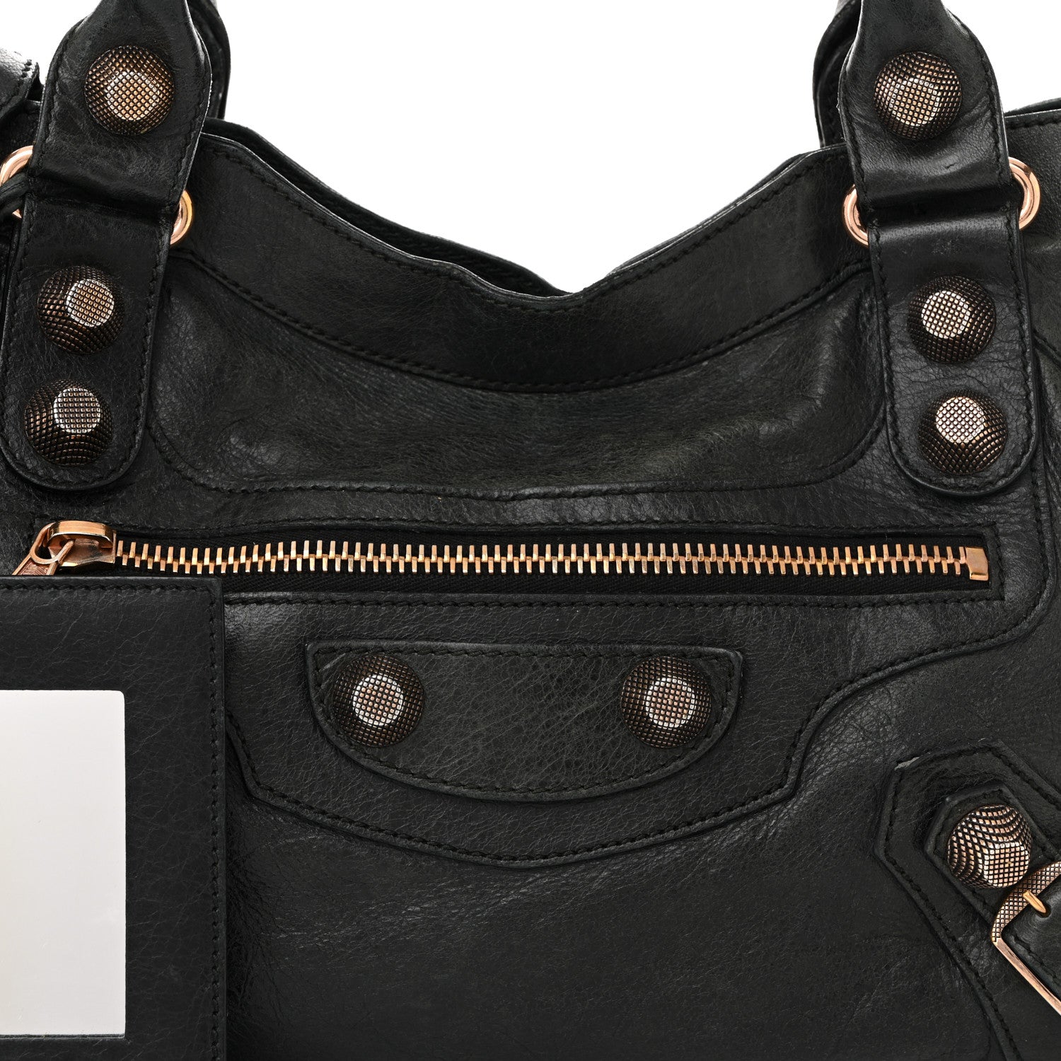 Balenciaga Agneau Giant 21 Rose Gold Hardware City Black 9 of 11