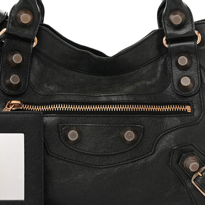 Balenciaga Agneau Giant 21 Rose Gold Hardware City Black 9 of 11