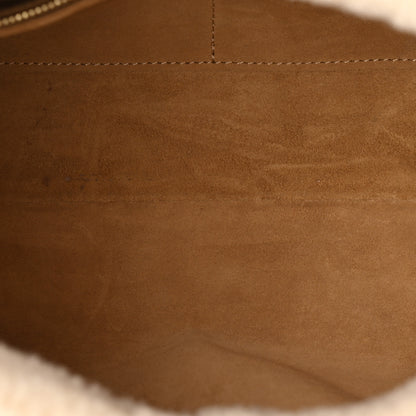 Louis Vuitton Suede Mahina CarryAll PM Beige 6 of 13