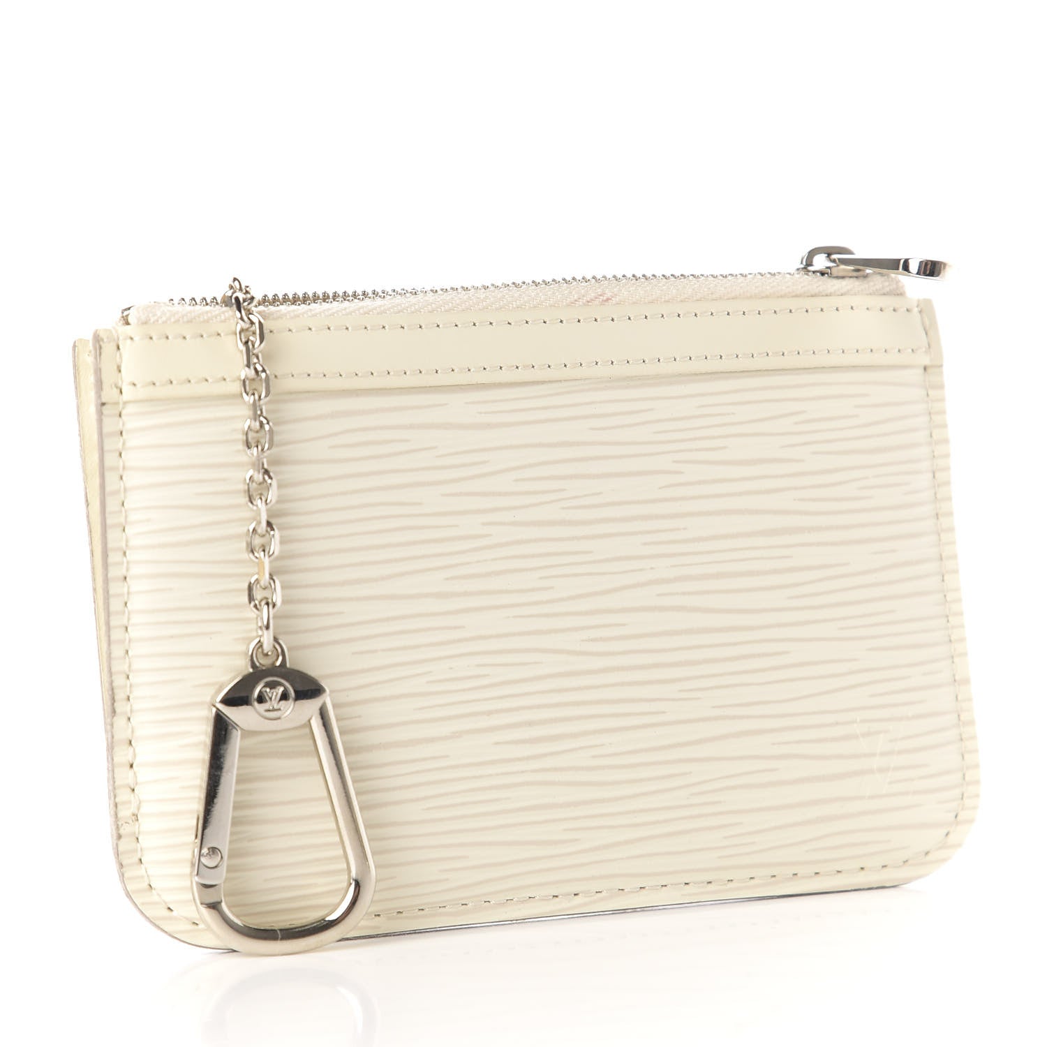 Louis Vuitton Epi Key Pouch Ivory 8 of 8