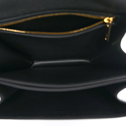 Celine Shiny Calfskin College Triomphe Black 5 of 9