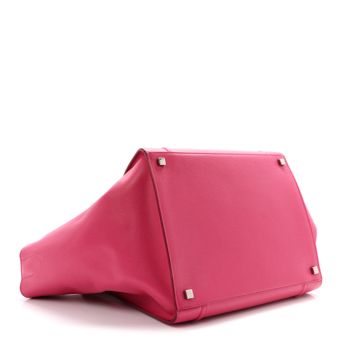 Baby Grained Calfskin Medium Phantom Luggage Fuchsia