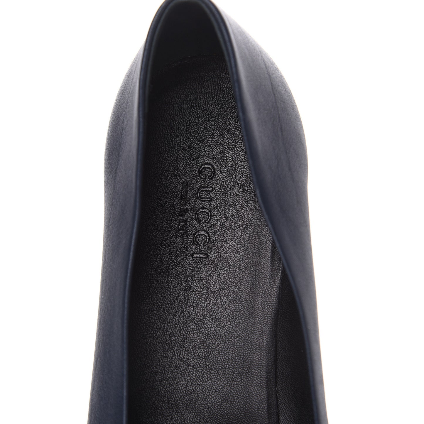 Calfskin Sachalin Flats 38.5 Blue
