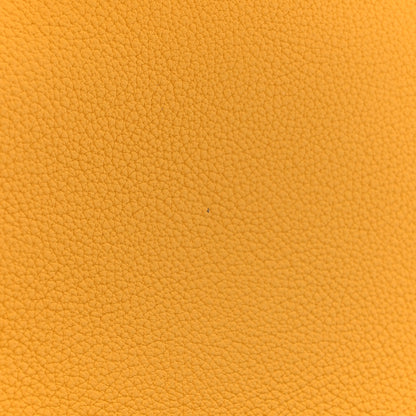 Hermes Togo Horseshoe Kelly Retourne 25 Jaune Ambre Vert Cypress 11 of 11