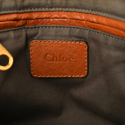 Chloe Calfskin Medium Marcie Satchel Tan 27 of 32