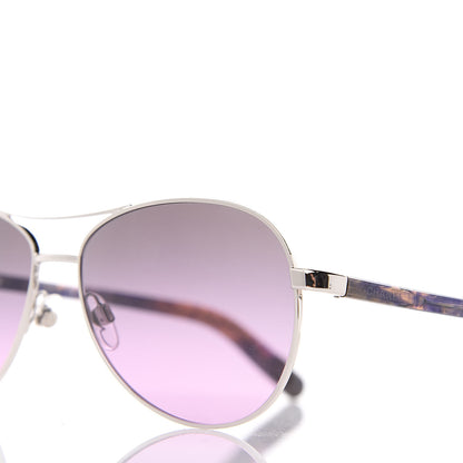 Chanel CC Aviator Sunglasses 4201 Purple 7 of 8