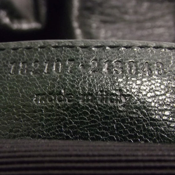 Balenciaga Leather Duffel Bag Dark Green 8 of 9