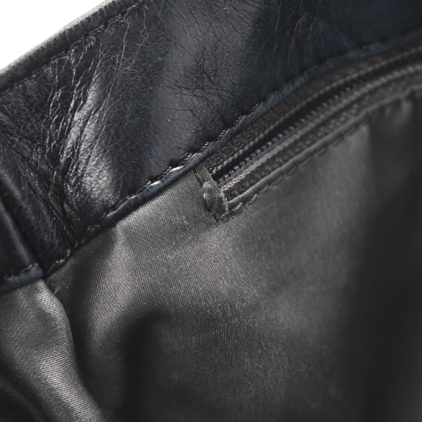 Lambskin Quilted Small Sharpei Flap Black