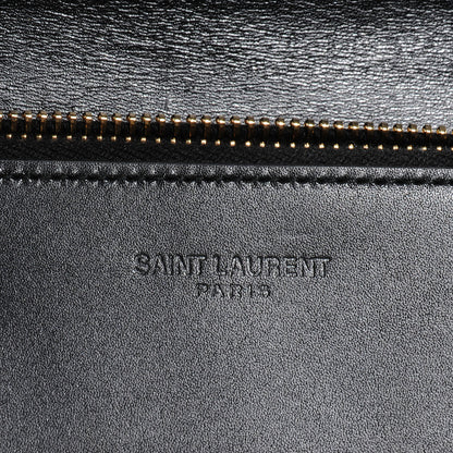 Saint Laurent Leather Classic Large Flap Wallet Black 5 of 8