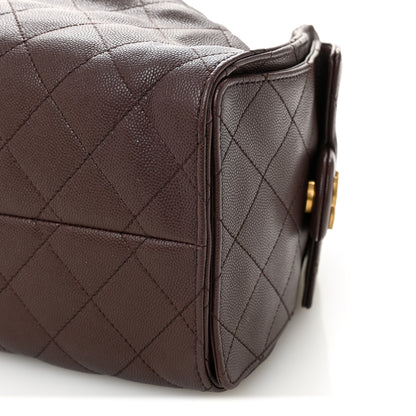 Chanel Caviar Quilted Small Chanel 25 Handbag Dark Brown 10 of 10