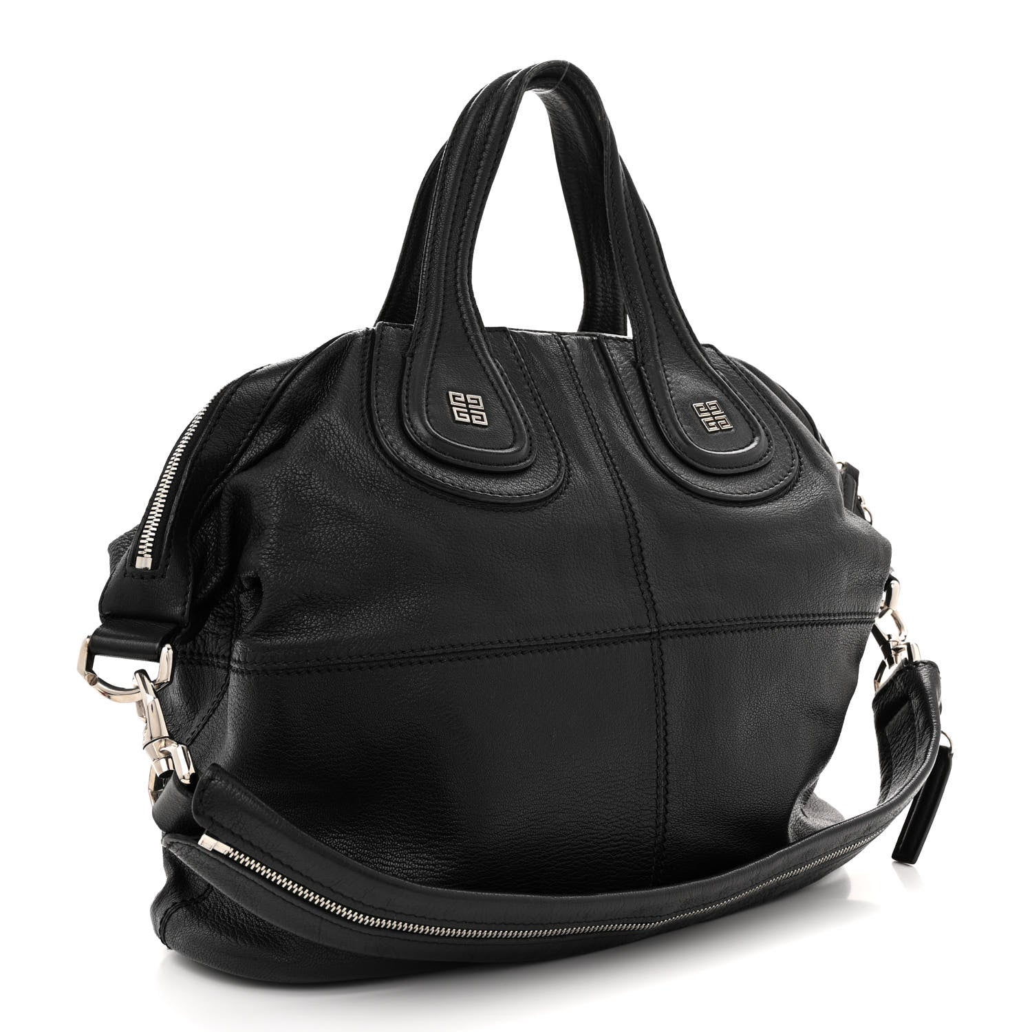 Givenchy Waxy Grained Calfskin Medium Nightingale Black 3 of 18