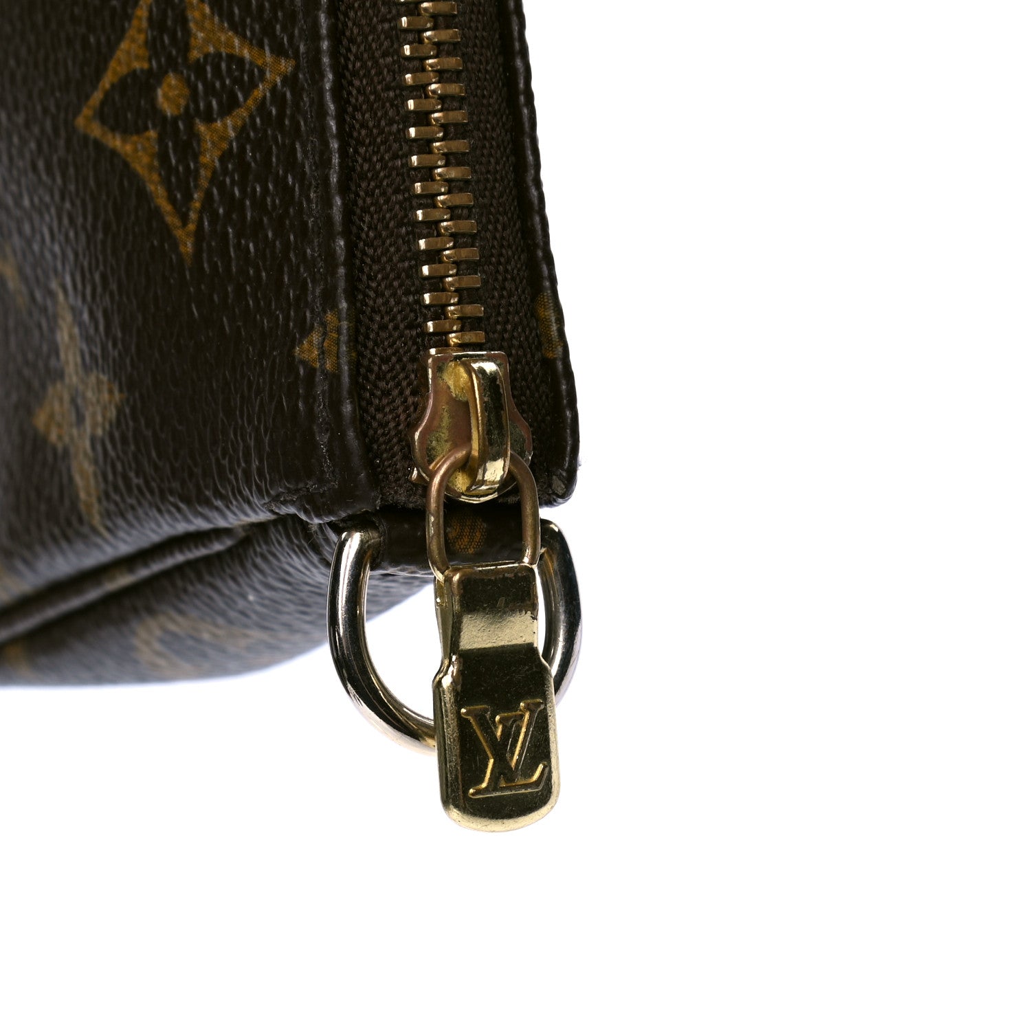 Louis Vuitton Monogram Complice Trunks and Bags Mini Pochette Accessories Beige 4 of 5