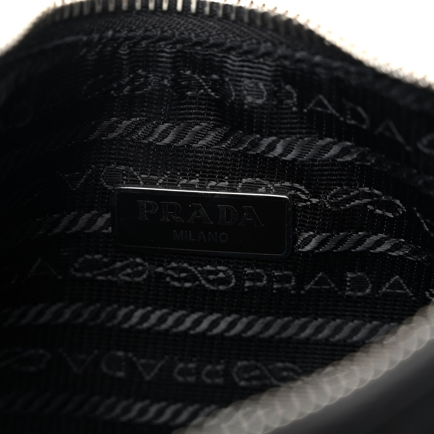Prada Nylon Re-Edition 2005 Shoulder Bag Black 6 of 9
