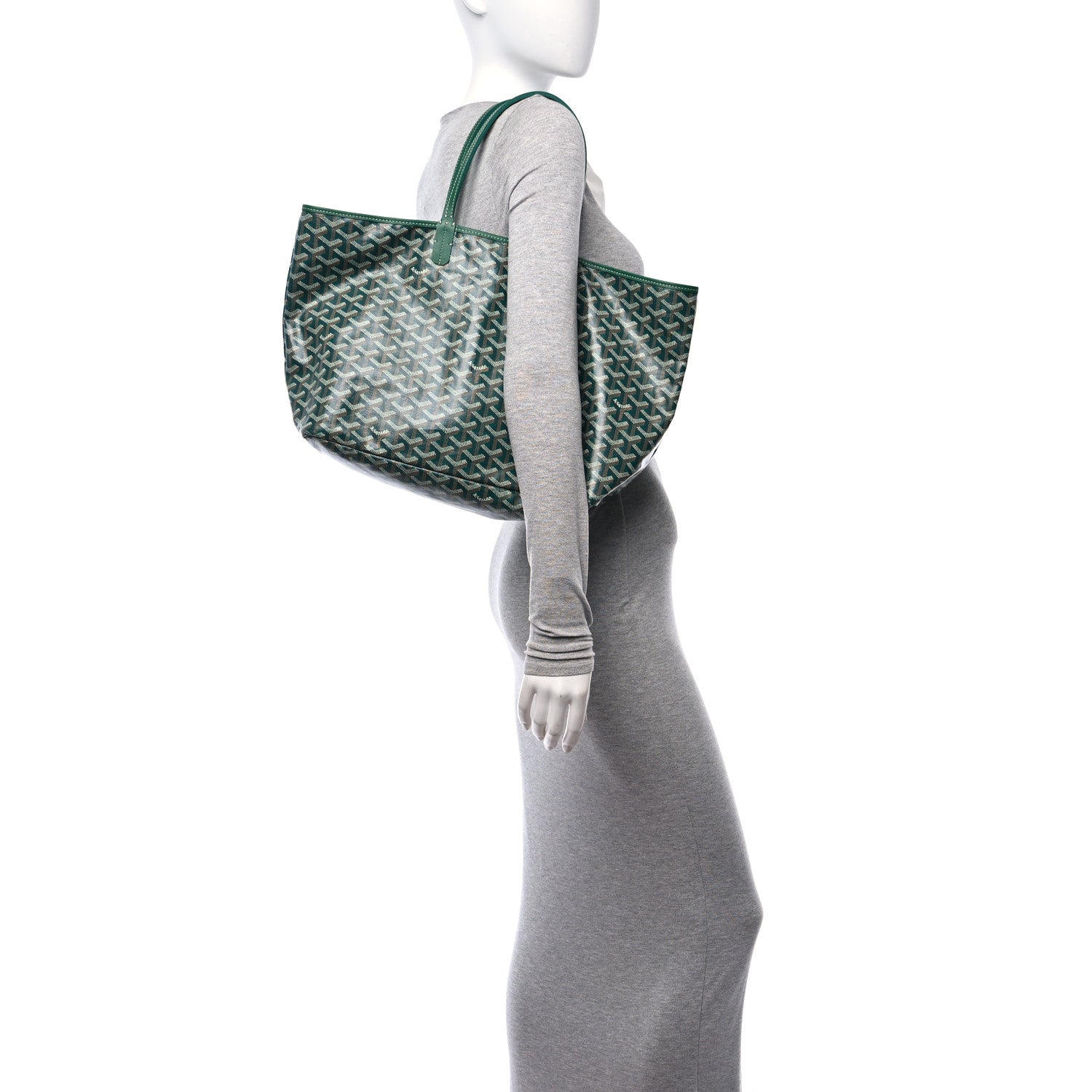 Goyard Goyardine Saint Louis PM Green 2 of 11