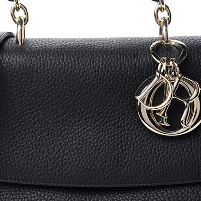 Christian Dior Bullcalf Small Be Dior Flap Black Fraise 9 of 9