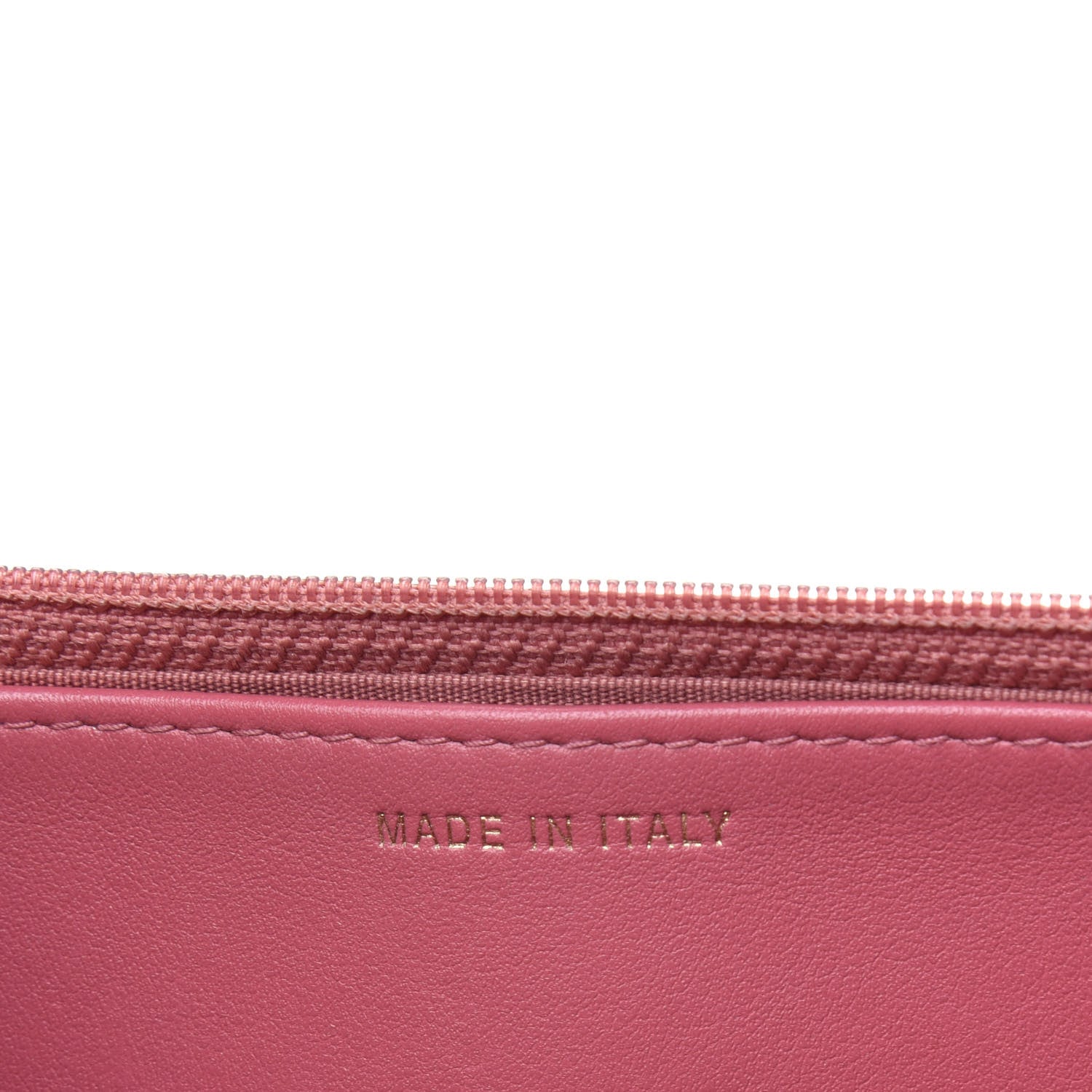 Chanel Caviar Quilted CC Filigree Wallet On Chain WOC Pink 7 of 18