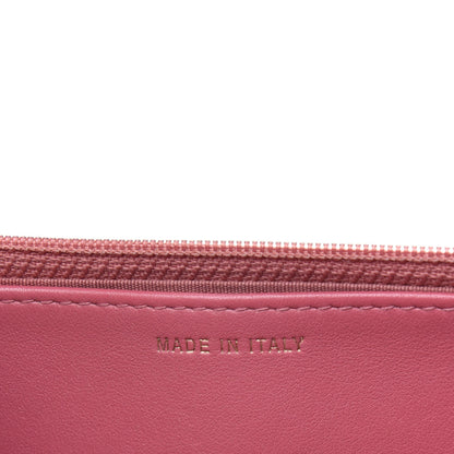 Chanel Caviar Quilted CC Filigree Wallet On Chain WOC Pink 7 of 18