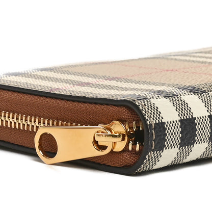 Burberry Vintage Check Elmore Zip Around Wallet Brown 8 of 10