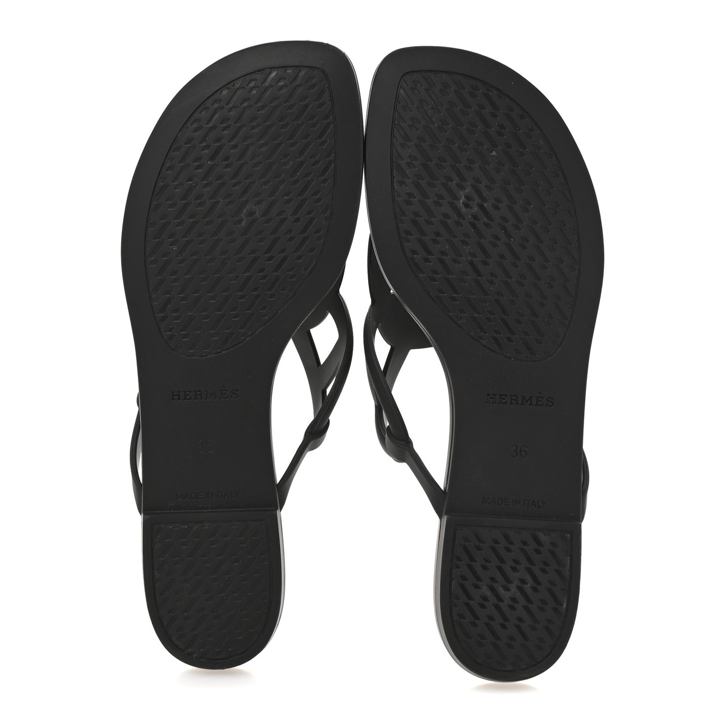 Rubber Womens Egerie Sandals 36 Black