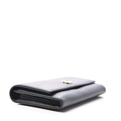 Gucci Dollar Calfskin GG Marmont Continental Wallet Black 3 of 8