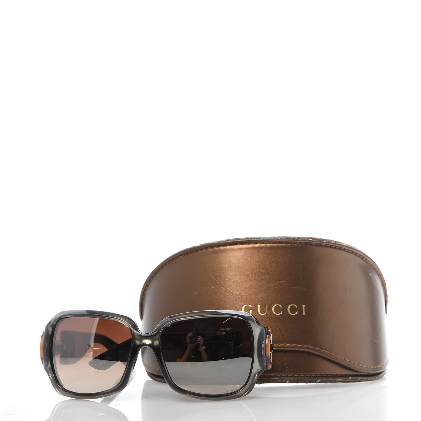 Bamboo Horsebit Sunglasses GG2969/S Grey