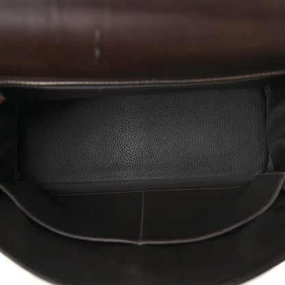 Hermes Pony Hair Swift Kelly Retourne 35 Chocolate 5 of 12