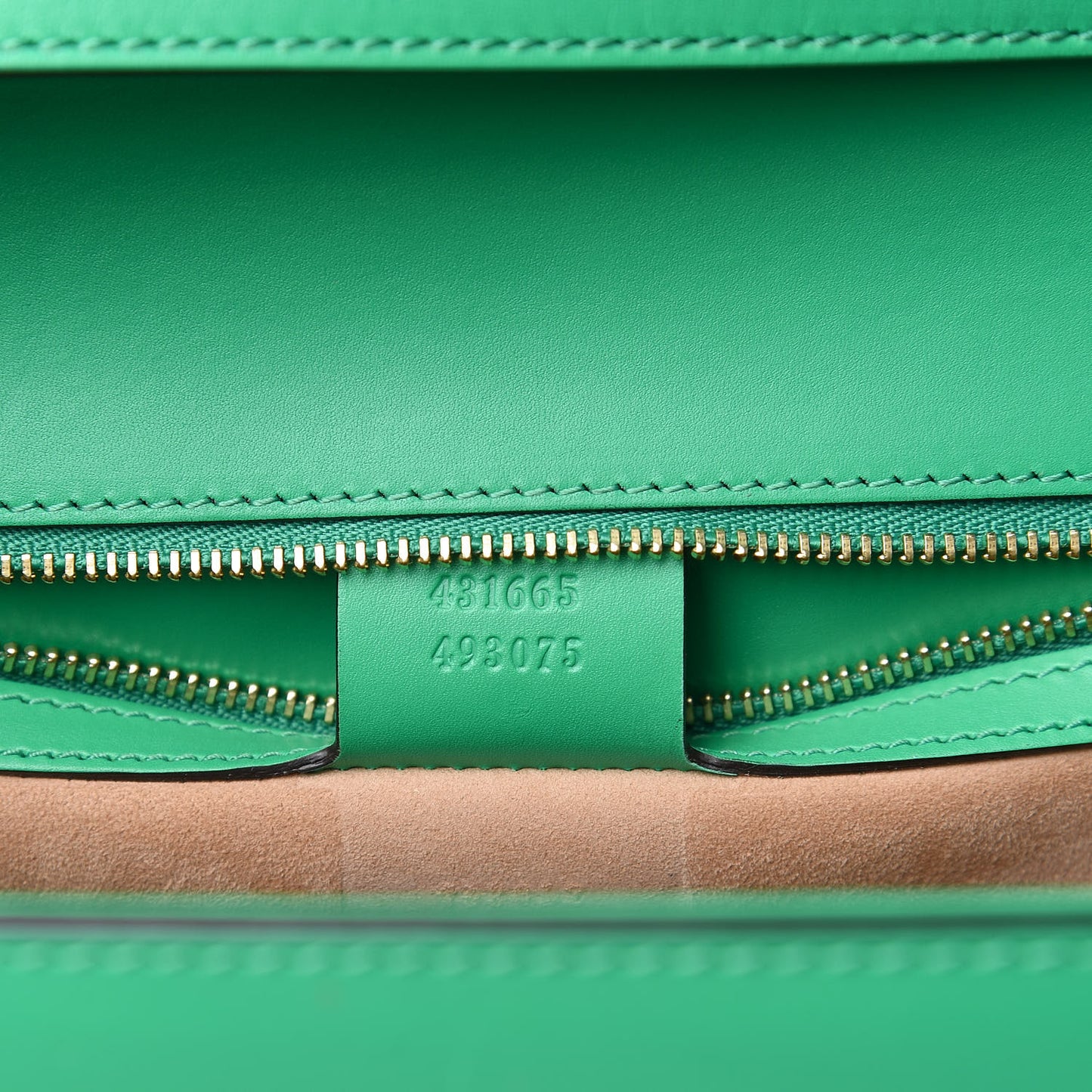 Vitello Fontanella Web Medium Sylvie Top Handle Bag Synthetic Green Garden